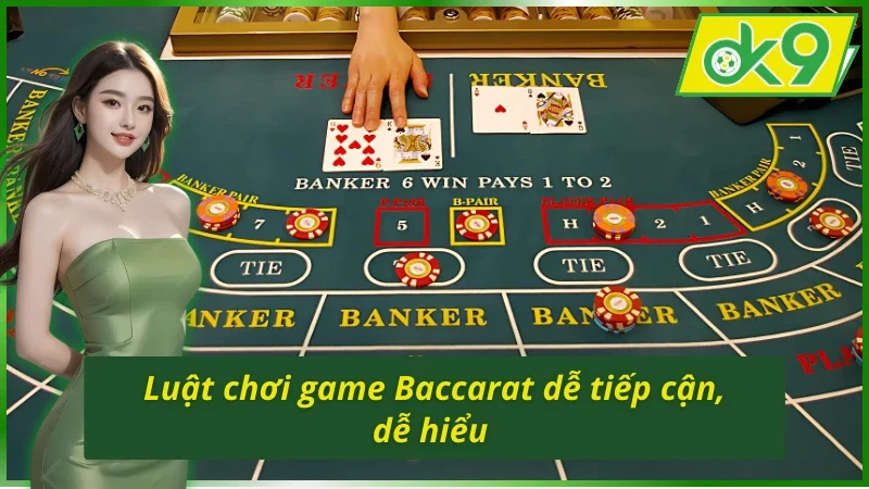 Baccarat OK9 - Sòng Bài Trực Tuyến Hàng Đầu Châu Á 2 Baccarat OK9 và luật chơi cần nằm lòng