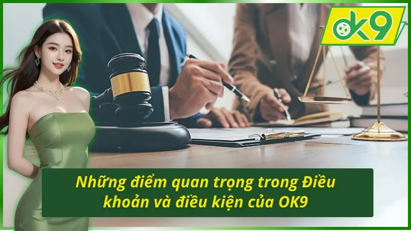 Chính Sách Điều Khoản Và Điều Kiện OK9 Dành Cho Hội Viên 2 Nội dung chính của Điều khoản và Điều kiện OK9
