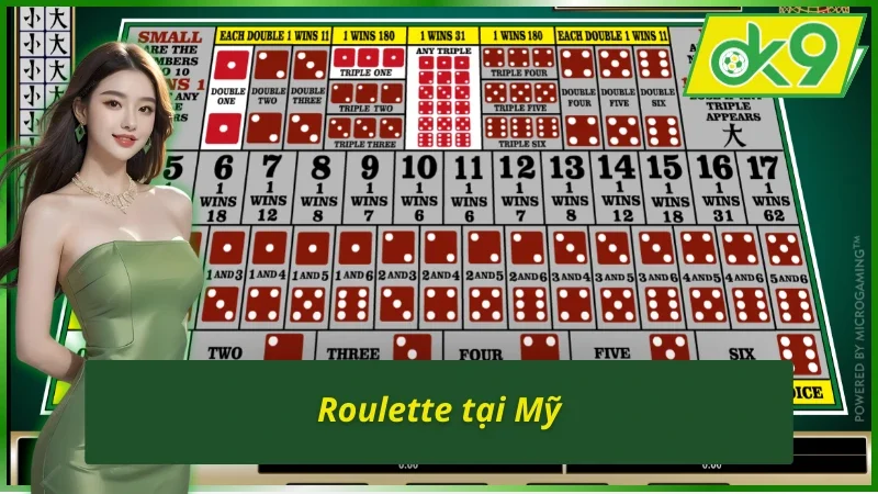 Roulette (Châu Âu, Mỹ, Pháp) OK9: Ai Thực Sự Là Vua Casino? 3 Phiên bản sôi động nhất của Roulette (Châu Âu, Mỹ, Pháp) OK9